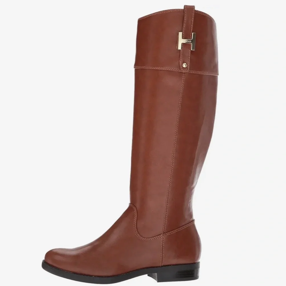 🌸TOMMY HILFIGER🌸 Shyenne Boots In Brown Size: 5.5